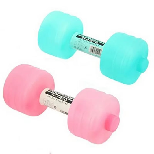 2Pcs Fitness Gym Equipment for Home Fitness Equipment for Home Gym Weight Sports Equipment 1Kg Water Dumbbells Random Color